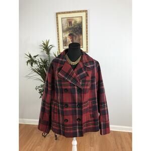 Old Navy Pea Coat XL Pocket Long Sleeve Full Double Breasted Pocket Bella Swan